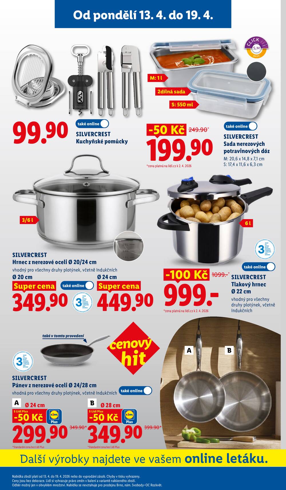 Lidl Spotřební zboží 13.4. - 19.4.