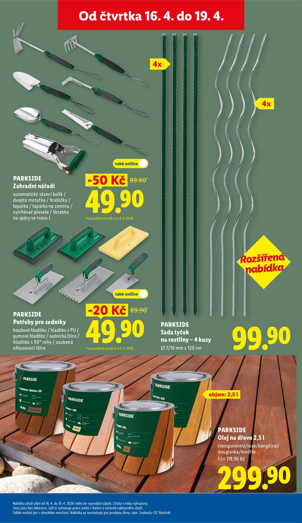 Lidl Spotřební zboží 13.4. - 19.4.