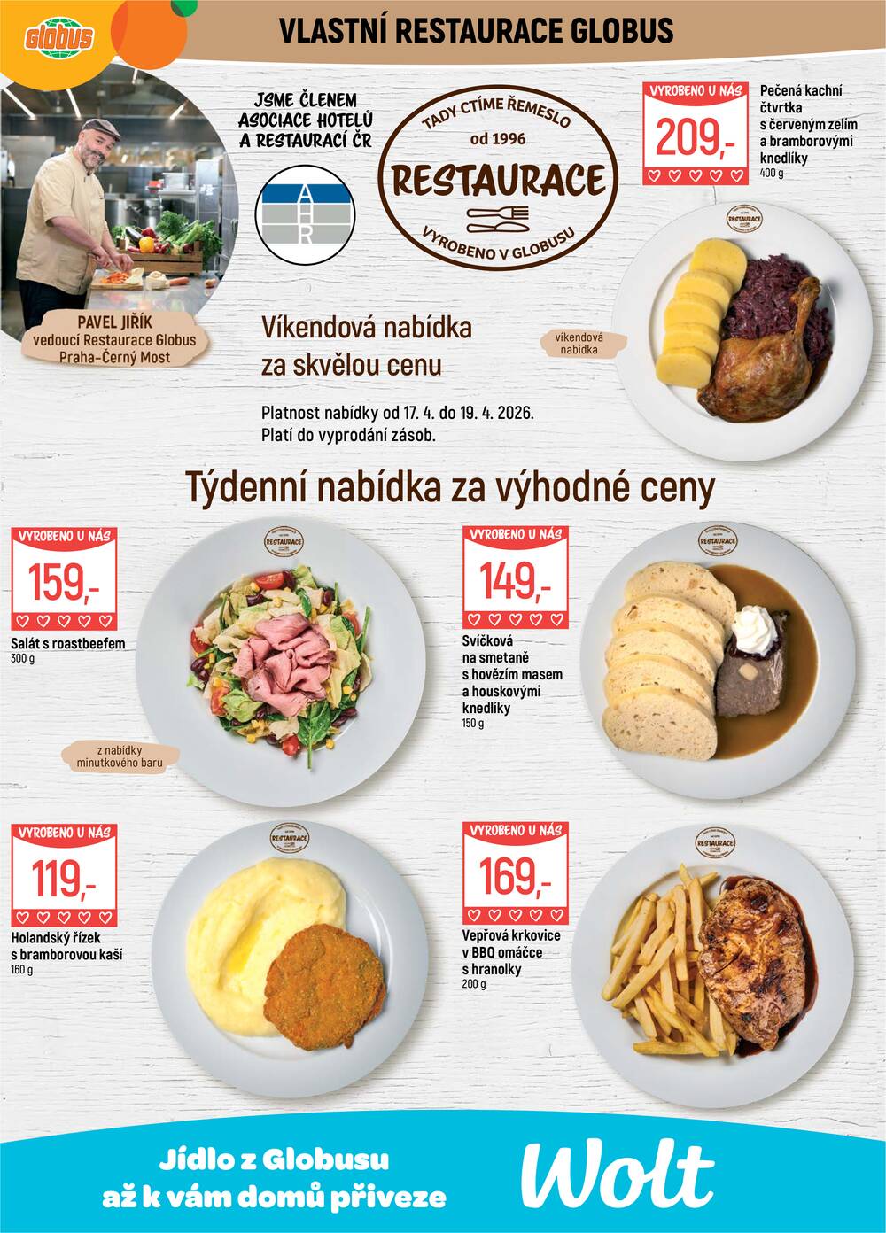 Leták Globus - Akční leták Globus 15.4. - 21.4.2026 - Globus Praha - Centrum Černý Most - strana 7