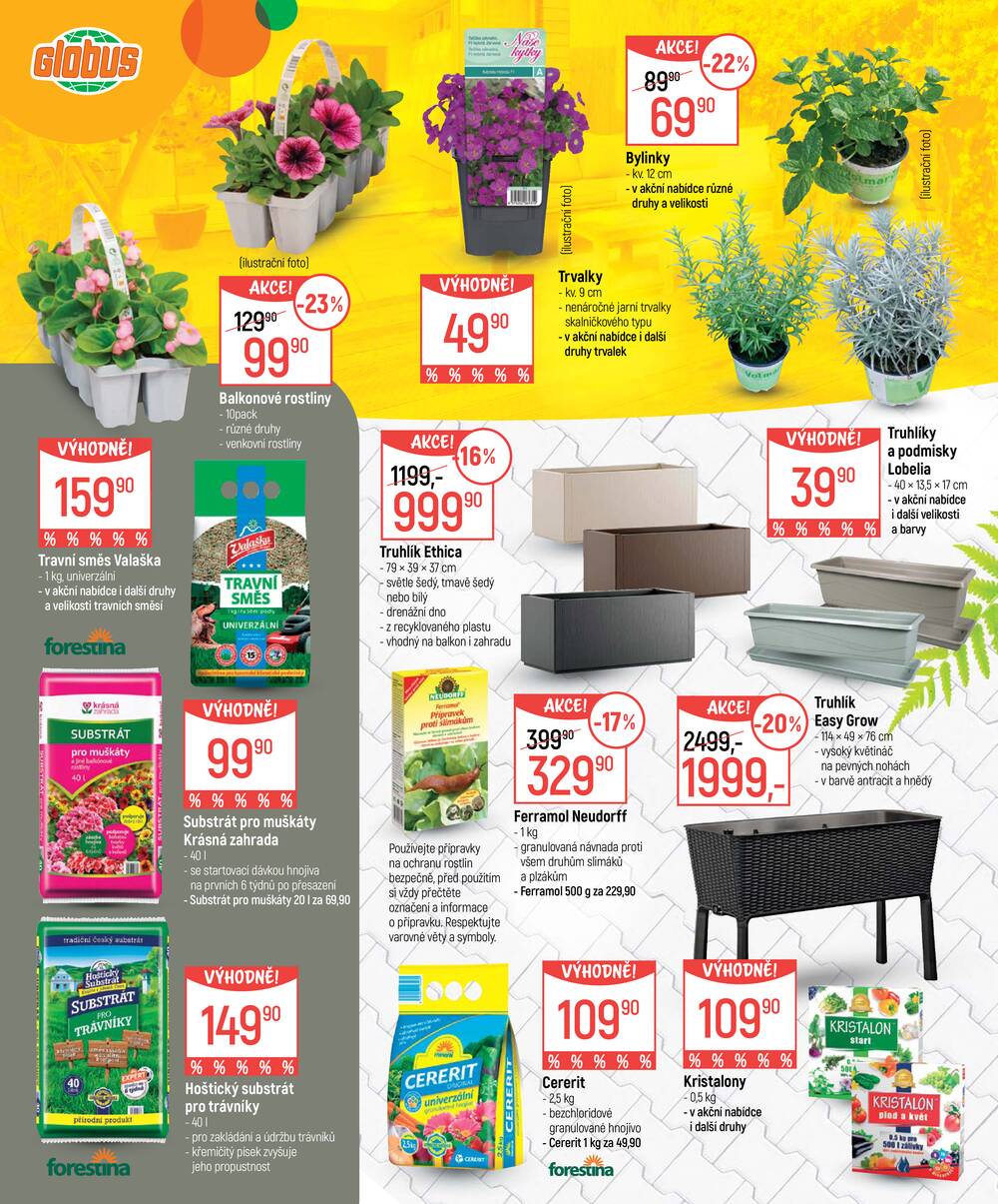 Akční leták Globus 15.4. - 3.5.2026 - Globus Praha - Čakovice