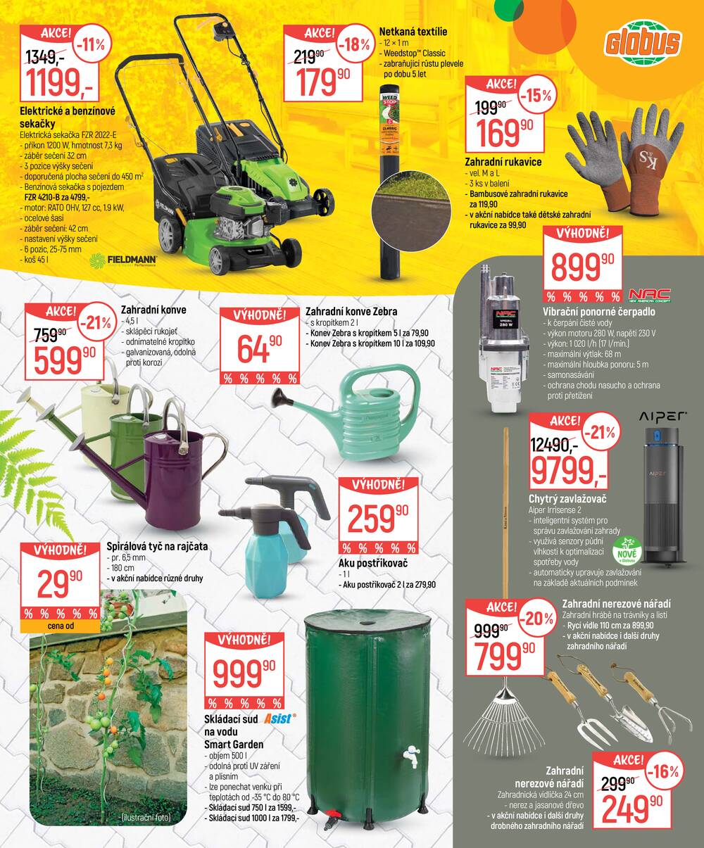 Akční leták Globus 15.4. - 3.5.2026 - Globus Praha - Čakovice