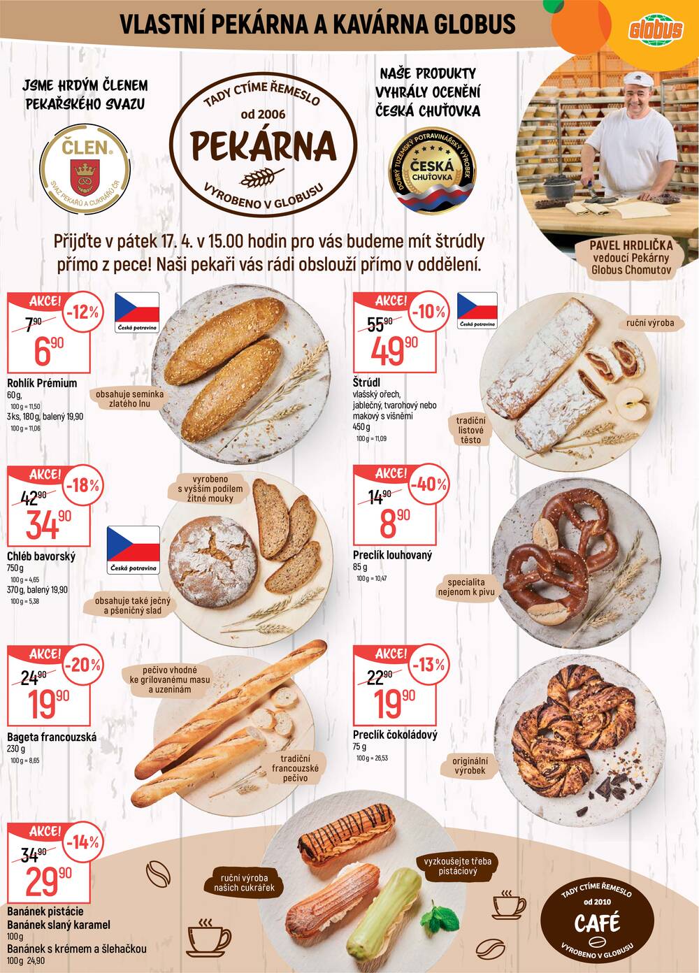 Leták Globus - Akční leták Globus 15.4. - 21.4.2026 - Globus Chomutov - strana 6