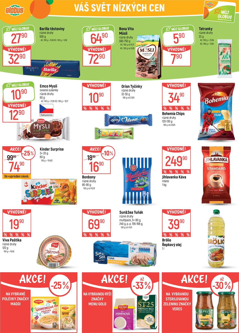 Akční leták Globus 15.4. - 21.4.2026 - Globus Liberec