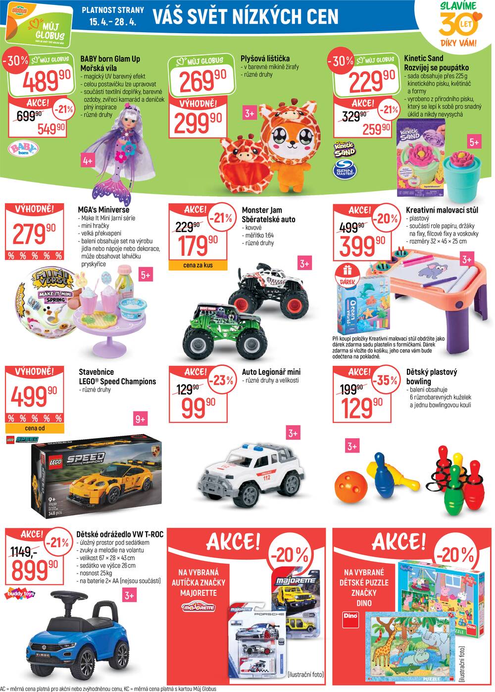Leták Globus - Akční leták Globus 15.4. - 21.4.2026 - Globus Olomouc - strana 23