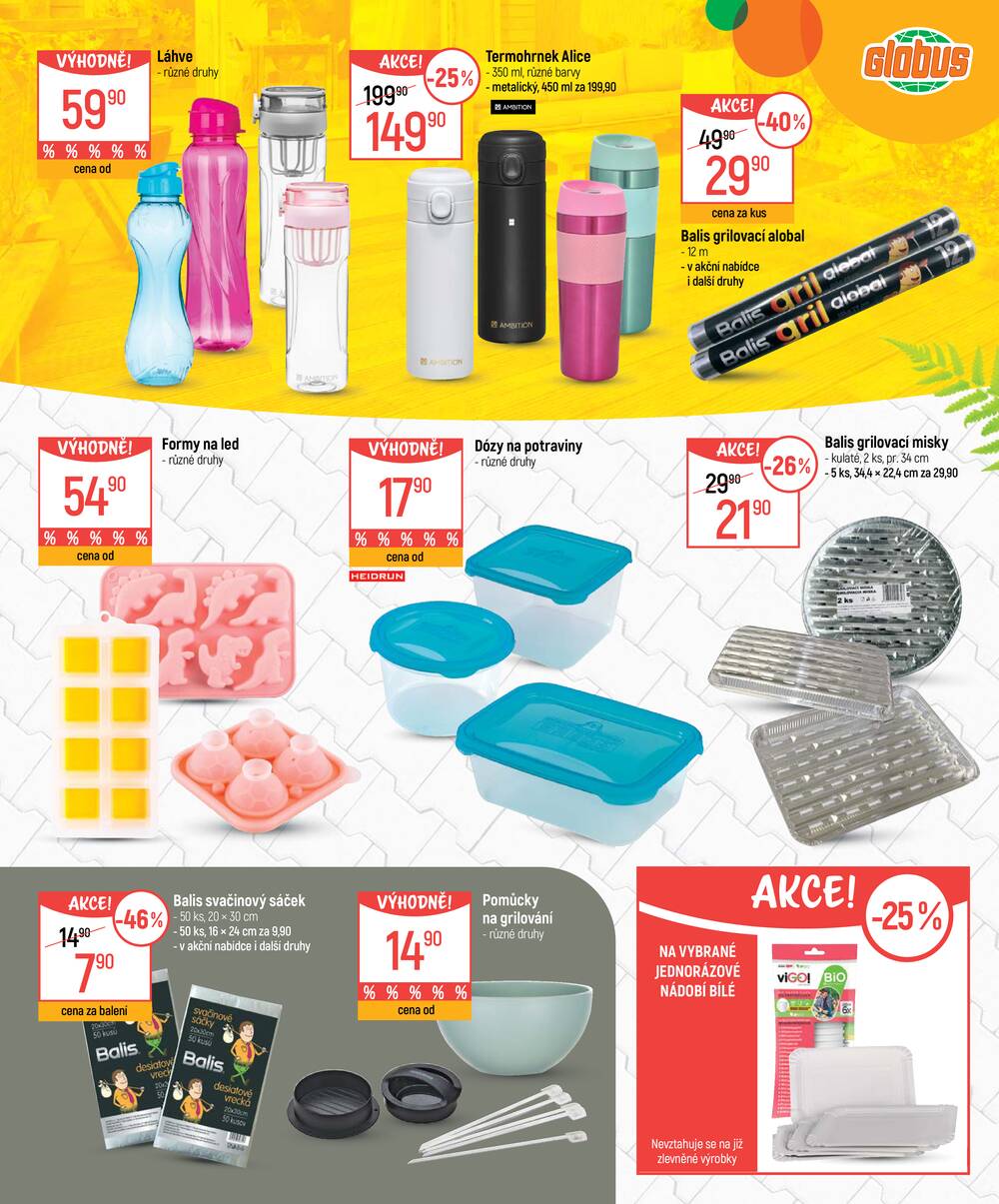 Akční leták Globus 15.4. - 3.5.2026 - Globus Opava