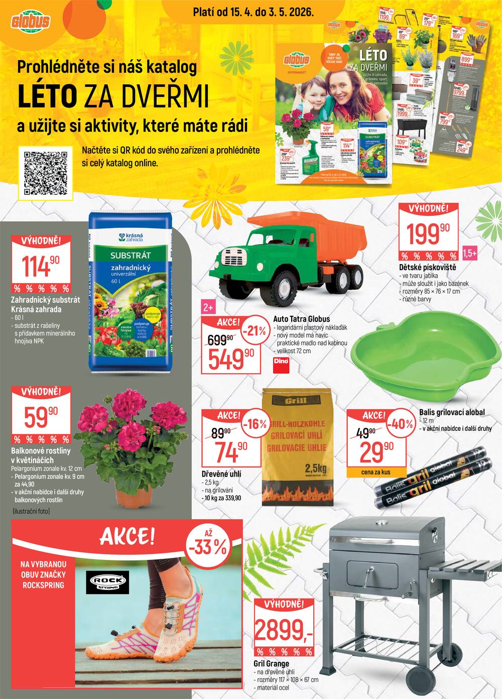 Akční leták Globus 15.4. - 21.4.2026 - Globus Ostrava