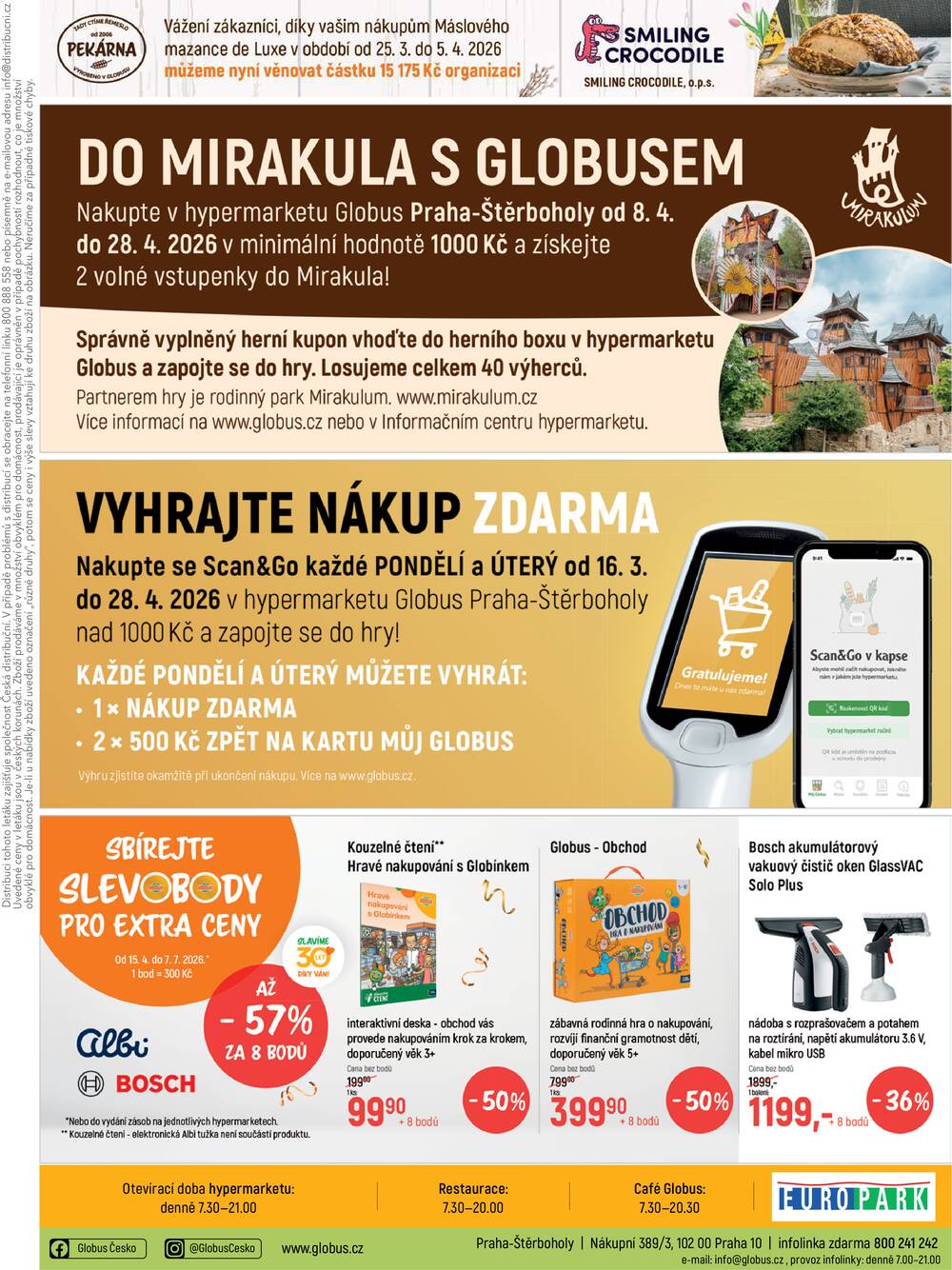 Leták Globus - Akční leták Globus 15.4. - 21.4.2026 - Globus Praha - Štěrboholy - strana 23
