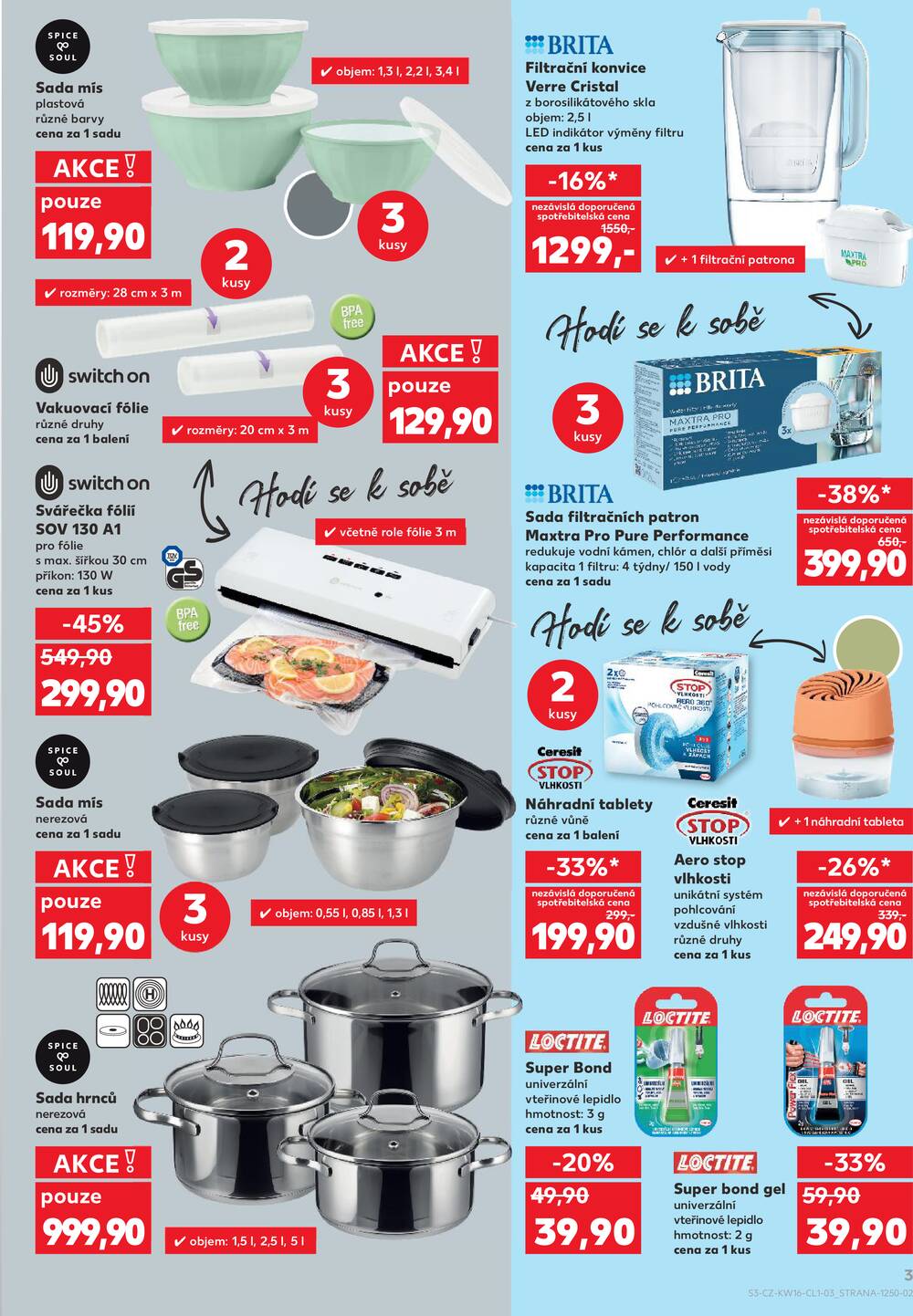 Leták Kaufland - Kaufland Spotřební zboží 8.4. - 14.4.2026 - strana 3