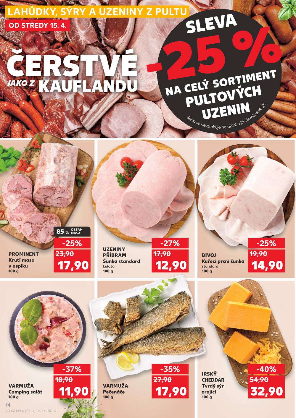 Kaufland 15.4. - 21.4. - Kaufland - Praha - Horní Měcholupy