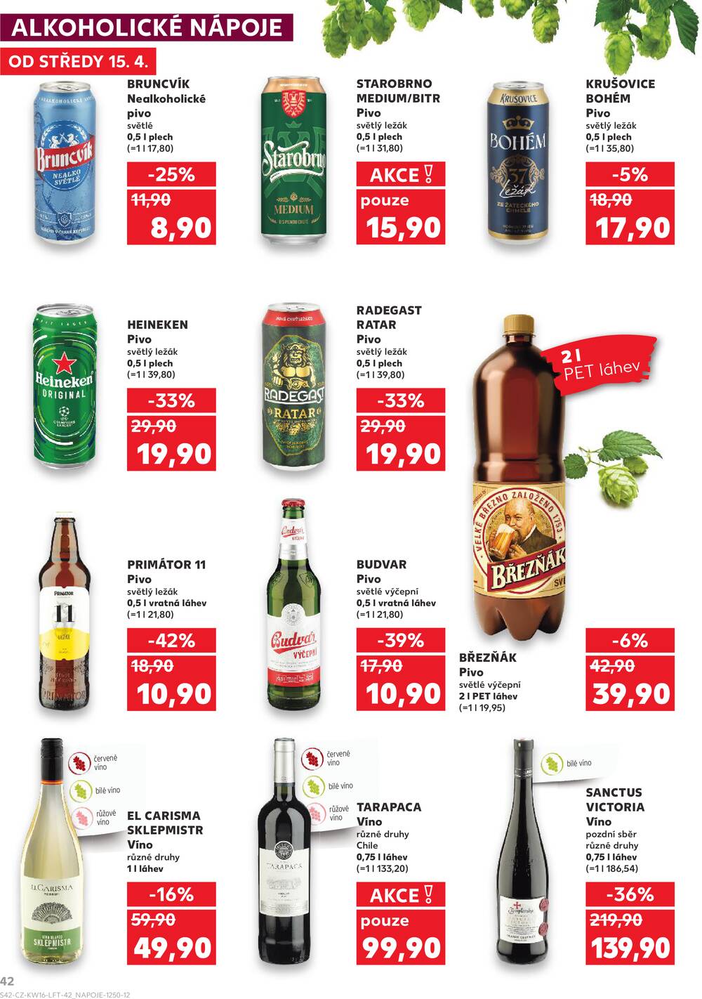Kaufland 15.4. - 21.4. - Kaufland - Teplice (Čs. Dobrovolců)