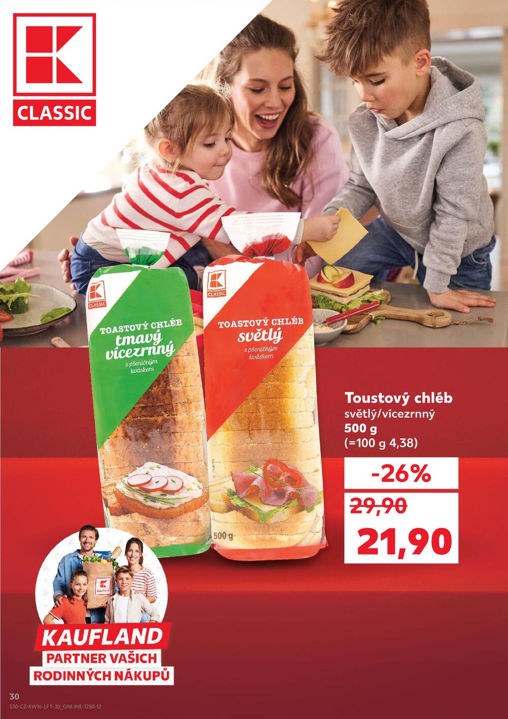 Leták Kaufland - Kaufland 15.4. - 21.4. - Kaufland - Šternberk - strana 30