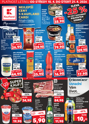 Leták Kaufland 15.4. - 21.4. - Kaufland - Kadaň