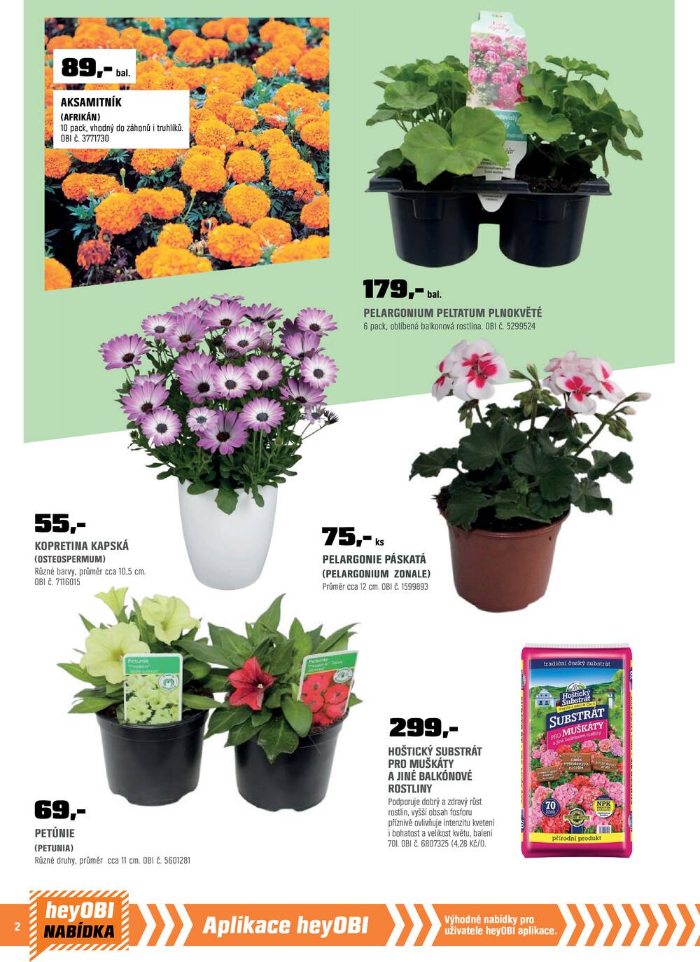 Leták OBI - OBI 16.4. - 30.4. - strana 4