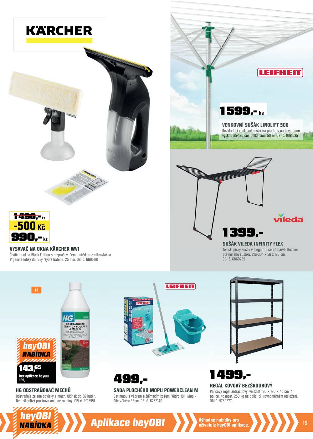 Leták OBI - OBI 16.4. - 30.4. - strana 17