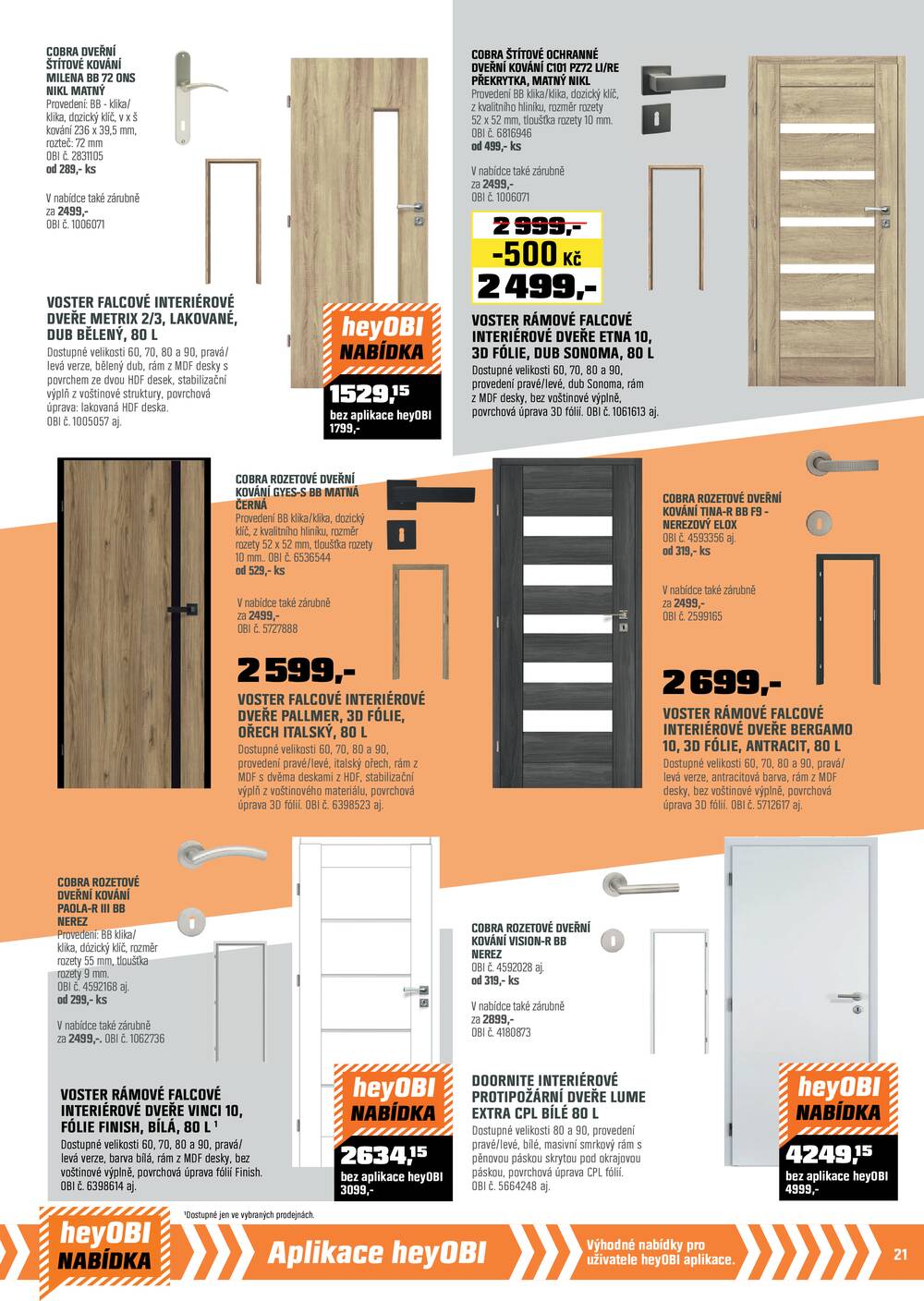 Leták OBI - OBI 16.4. - 30.4. - strana 23