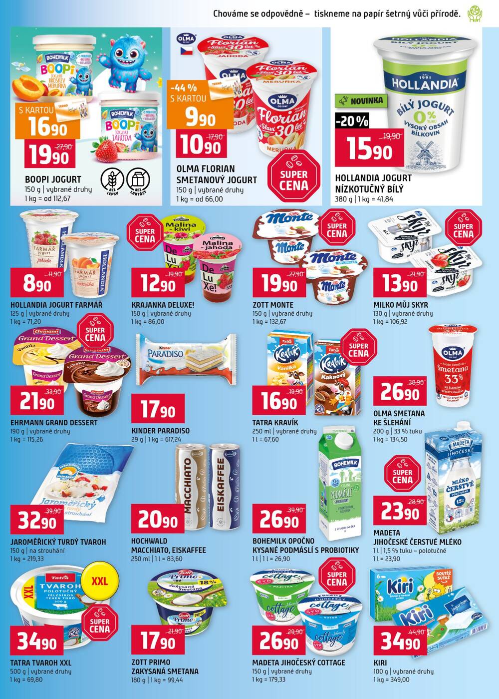 Terno České Budějovice, Třeboň, Trhové sviny, Bechyně, Týn nad Vltavou od 22.4. do 28.4.2026