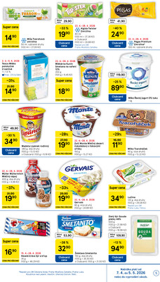 Tesco supermarkety od 22.4. do 28.4.2026