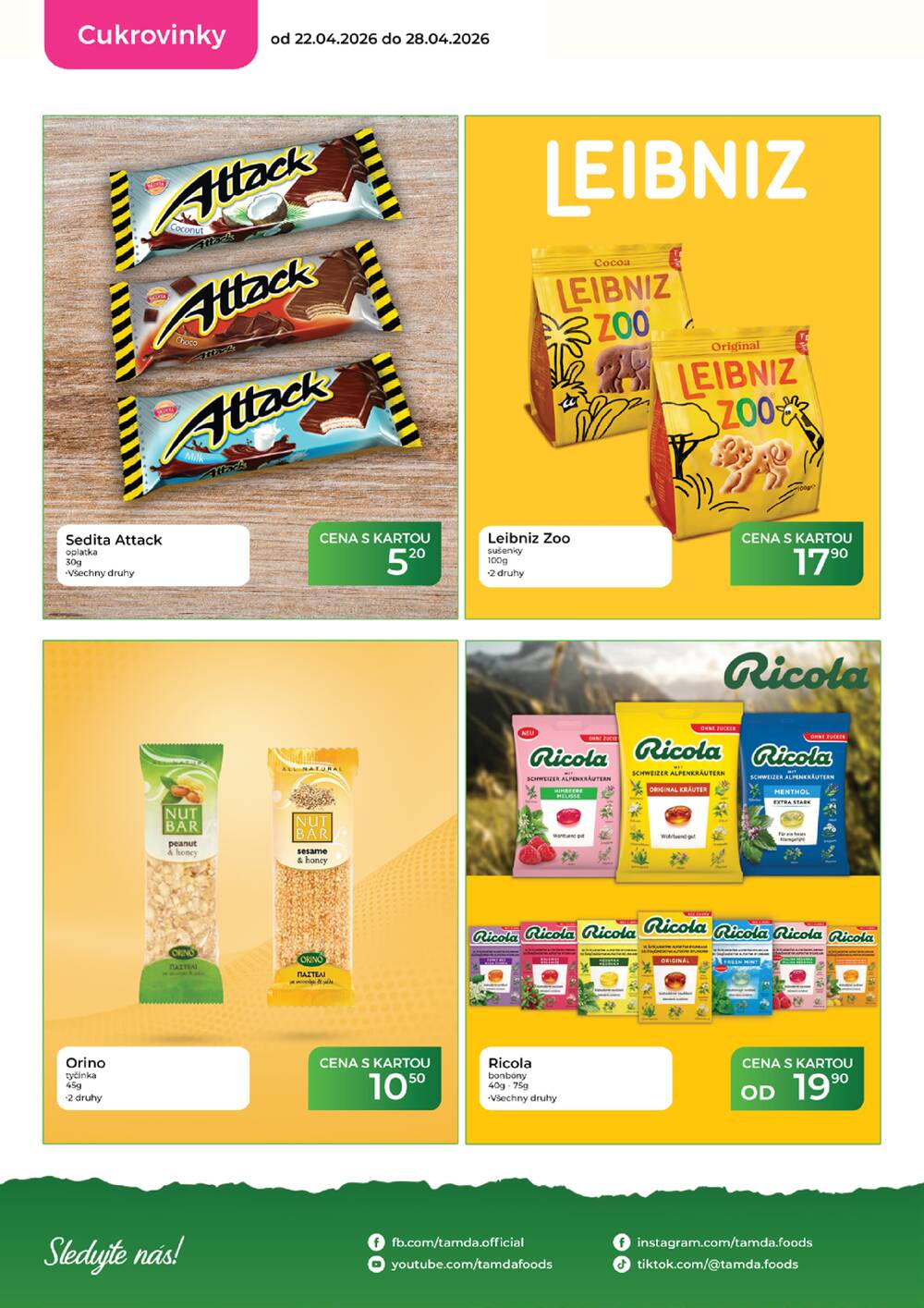 Leták Tamda Foods - Tamda Foods od 22.4. do 28.4.2026 - strana 34