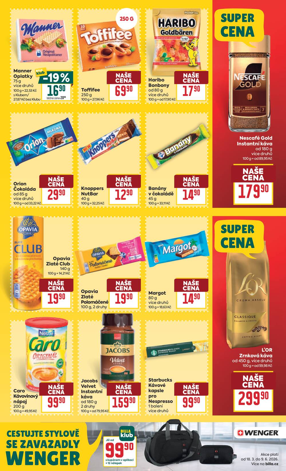 BILLA od 22.4. do 28.4.2026