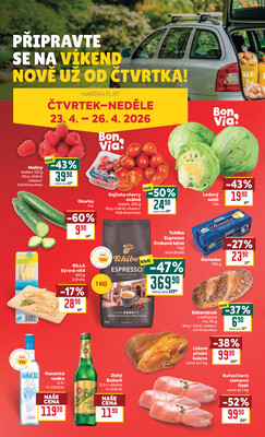 BILLA od 22.4. do 28.4.2026