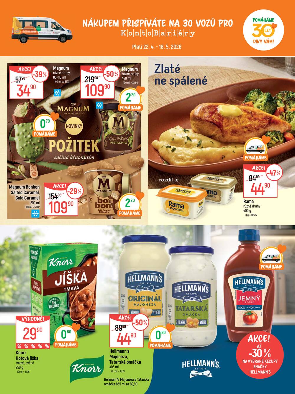 Akční leták Globus 22.4. - 18.5.2026 - Globus Praha - Zličín