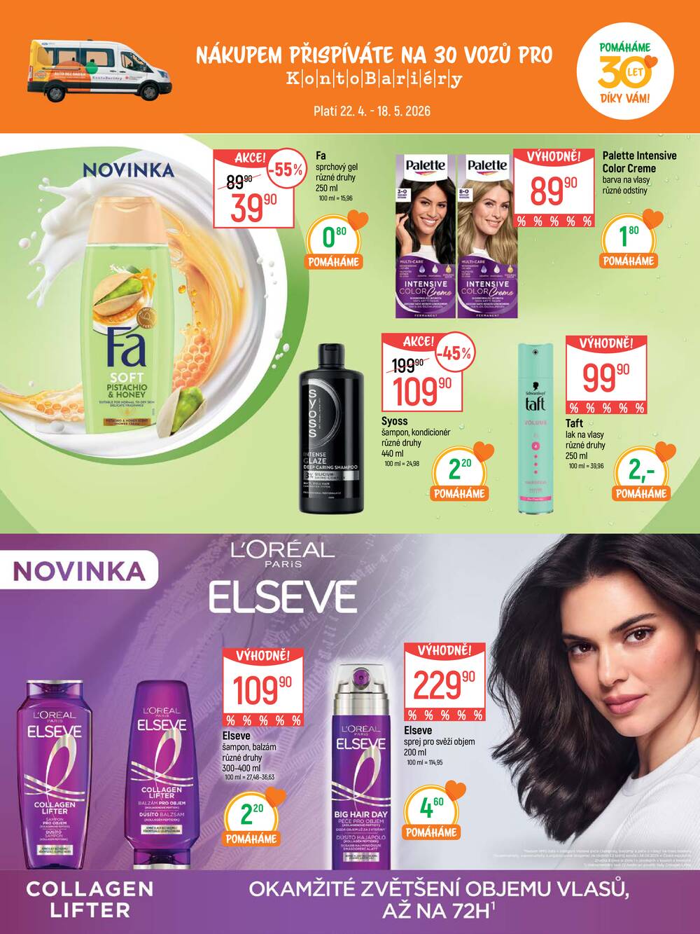 Akční leták Globus 22.4. - 18.5.2026 - Globus Praha - Zličín