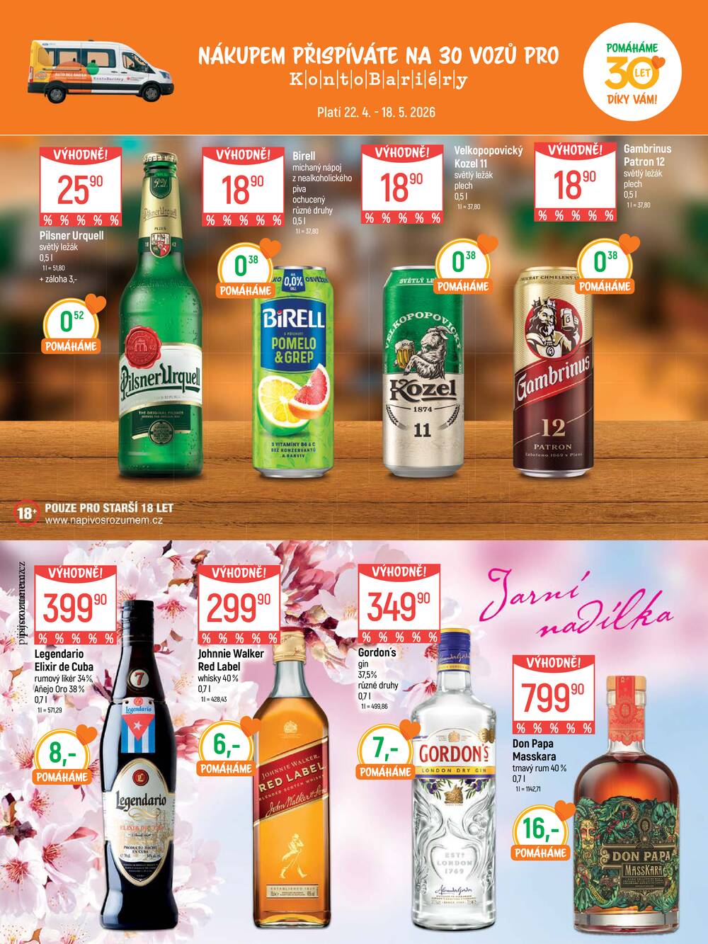 Akční leták Globus 22.4. - 18.5.2026 - Globus Jenišov u Karlových Varů