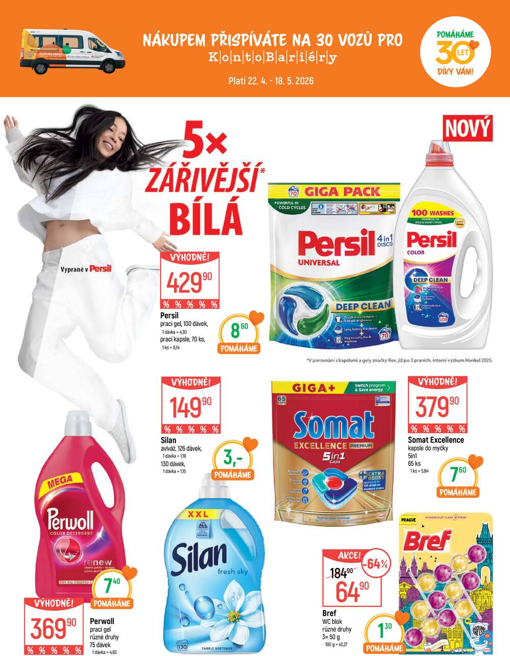 Akční leták Globus 22.4. - 18.5.2026 - Globus Jenišov u Karlových Varů