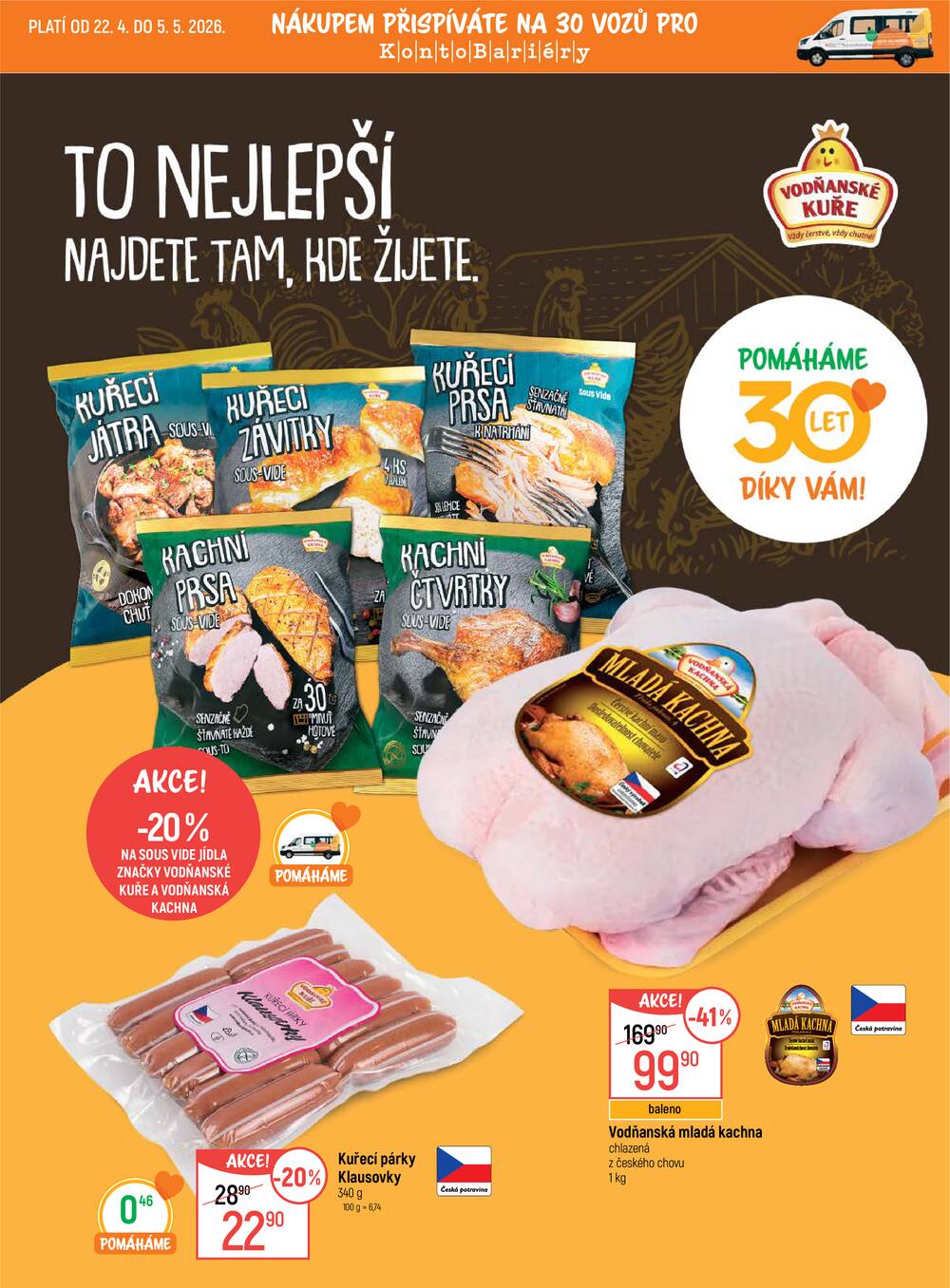 Leták Globus - Akční leták Globus 22.4. - 5.5.2026 - Globus Olomouc - strana 2