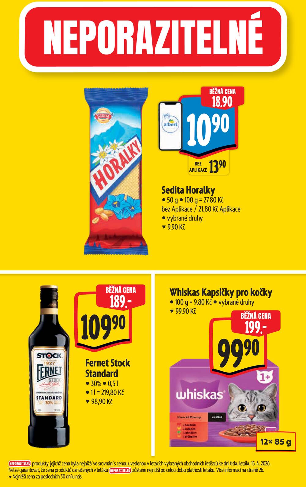 Albert Hypermarket Jihomoravský od 22.4. do 28.4.2026