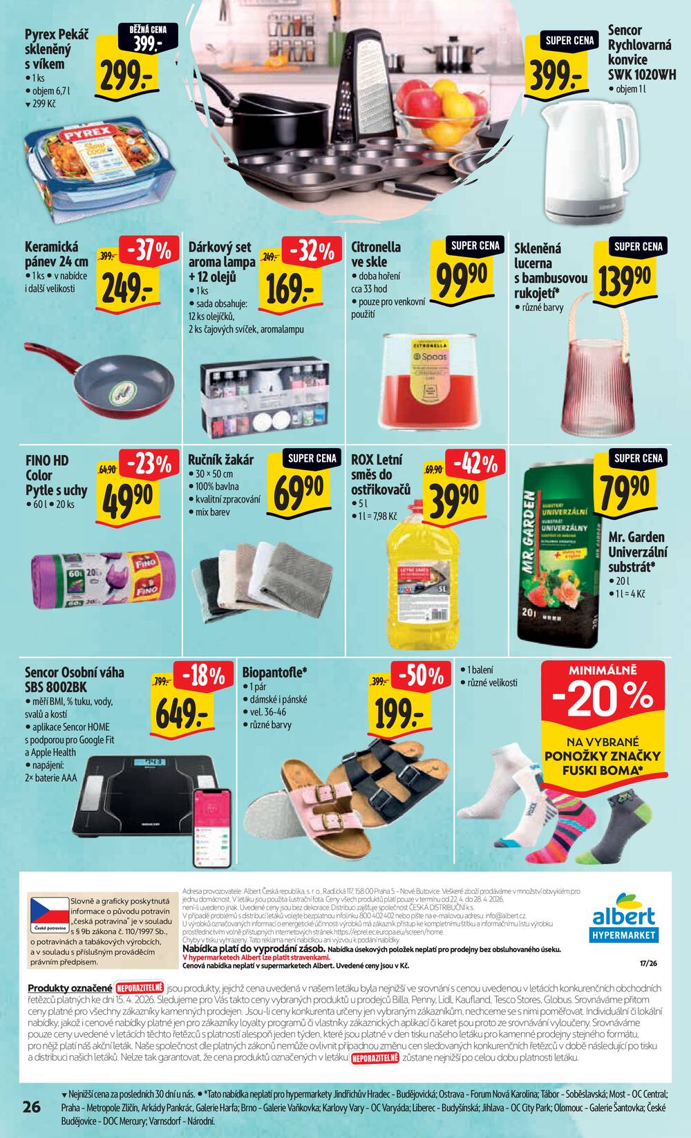 Albert Hypermarket Jihomoravský od 22.4. do 28.4.2026