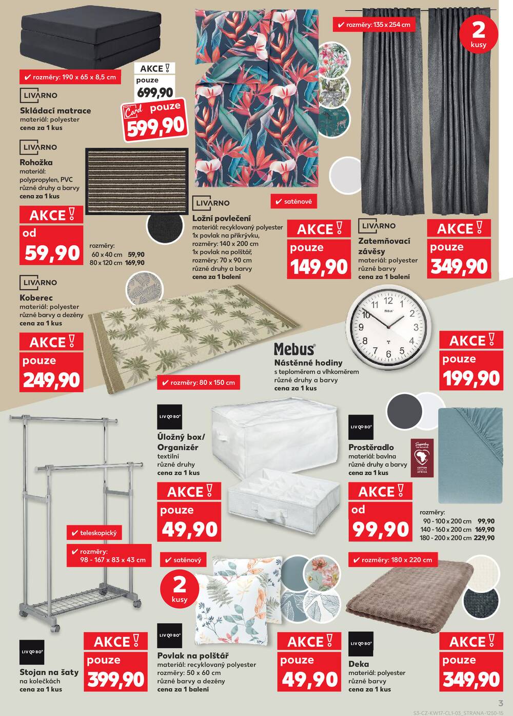 Leták Kaufland - Kaufland Spotřební zboží 22.4. - 28.4.2026 - strana 3