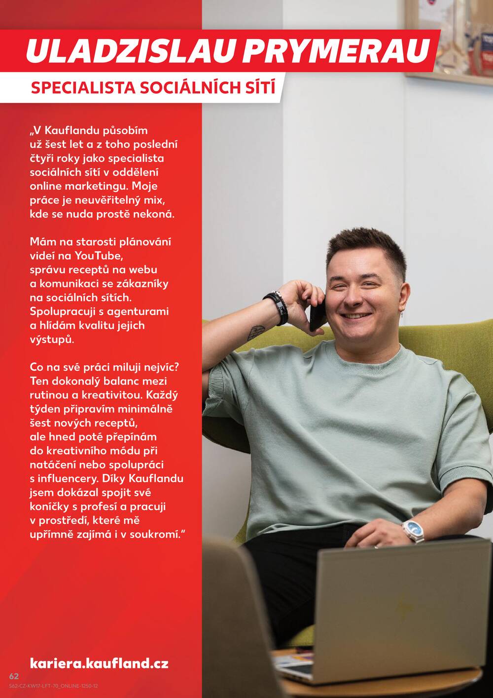 Leták Kaufland - Kaufland 22.4. - 28.4. - Kaufland - Třeboň - strana 62