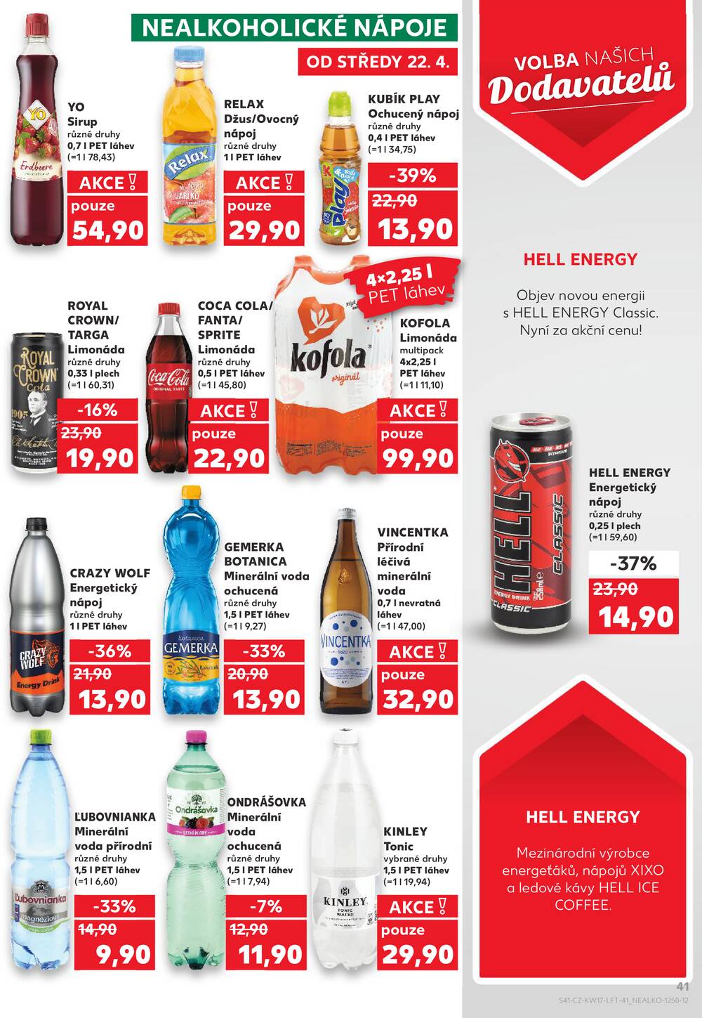 Kaufland 22.4. - 28.4. - Kaufland - Domažlice