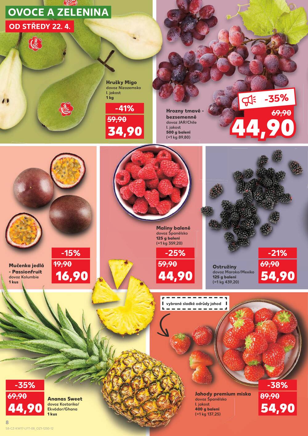 Leták Kaufland - Kaufland 22.4. - 28.4. - Kaufland - Rokycany - strana 8