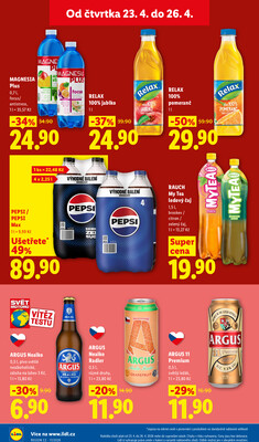 Lidl Čtvrtek od 23.4. do 26.4.2026