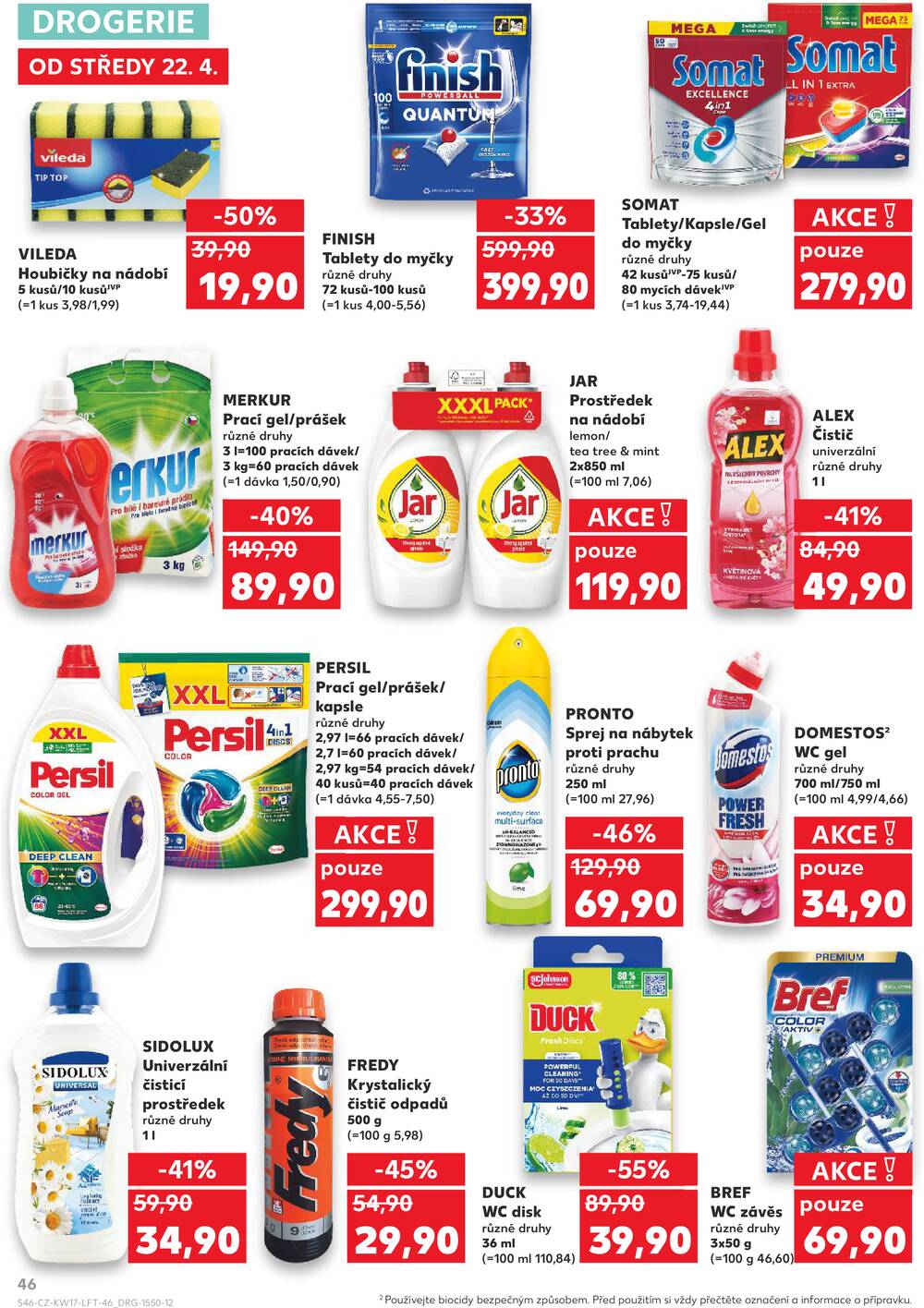 Leták Kaufland - Kaufland 22.4. - 28.4. - Kaufland - Litoměřice - strana 46