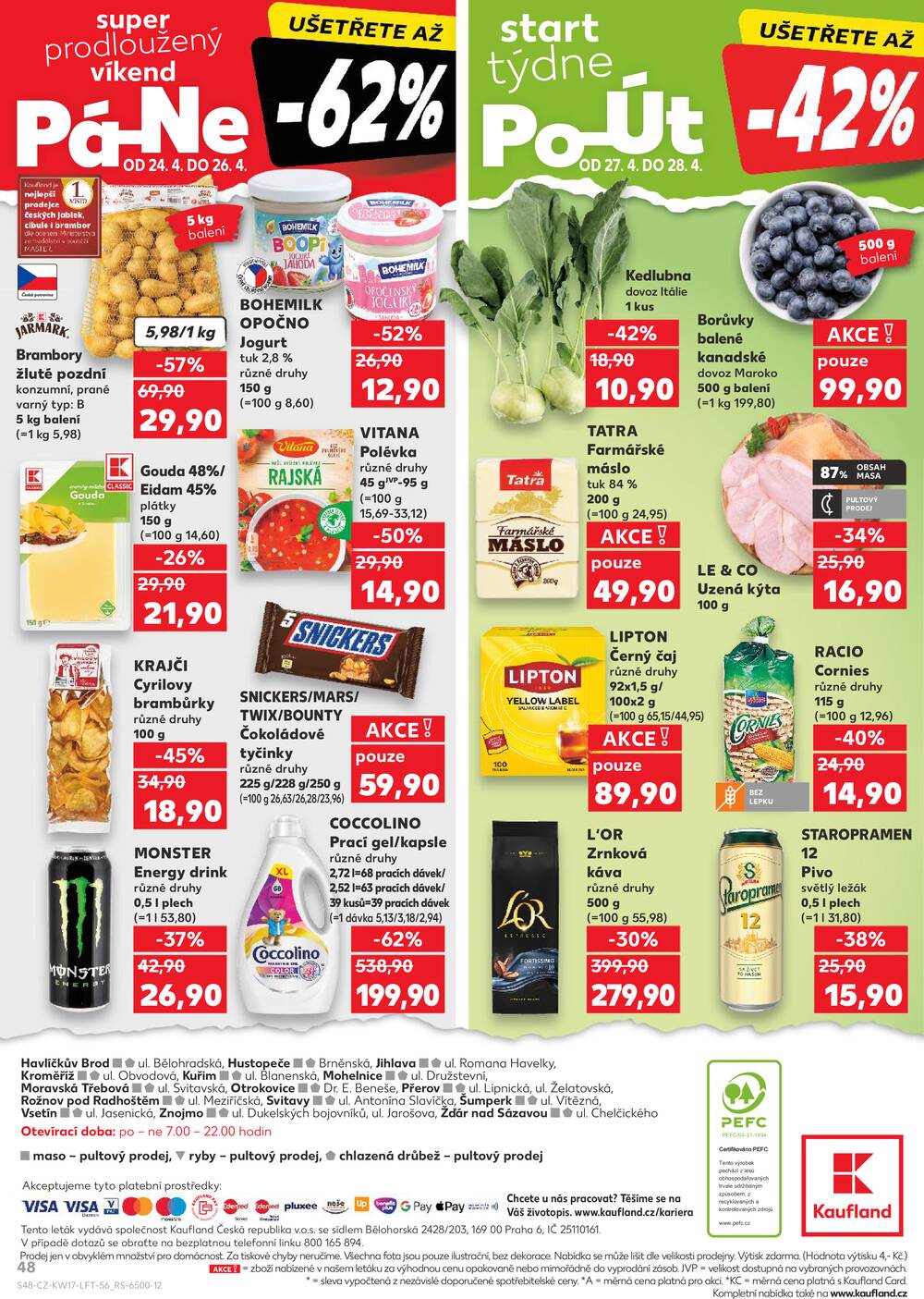 Kaufland 22.4. - 28.4. - Kaufland - Vsetín