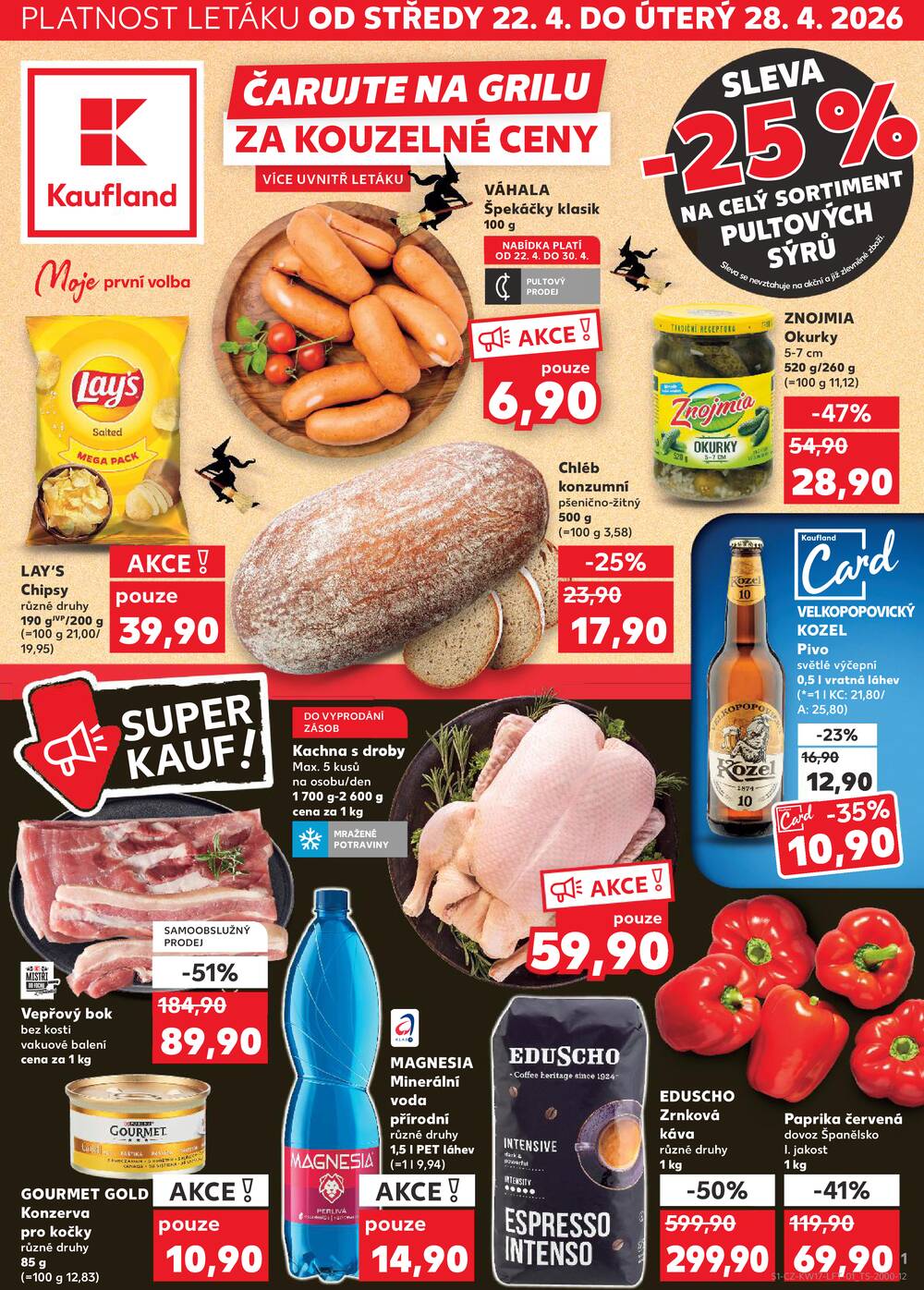 Kaufland 22.4. - 28.4. - Kaufland - Kopřivnice