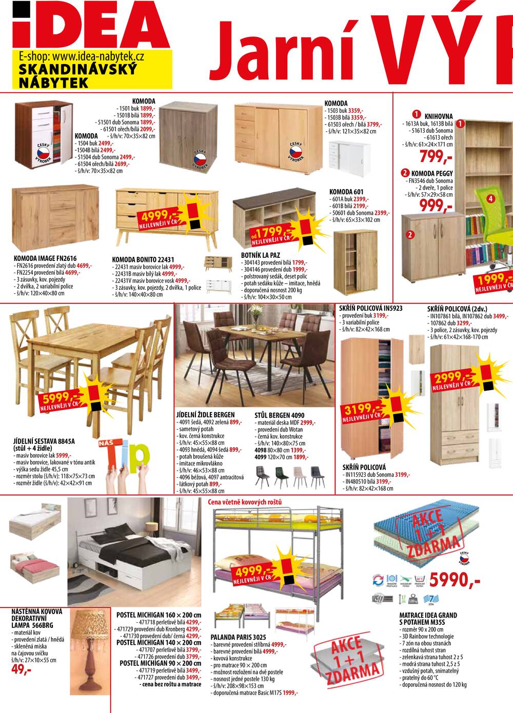 Leták IDEA nábytek - IDEA nábytek od 15.4. do 30.4.2026 - strana 2