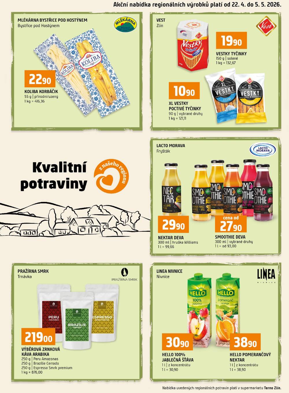 Leták Terno - Terno Zlín 22.4. - 28.4. - strana 16