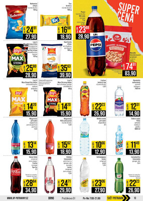 JIP Cash & Carry České Budějovice, Most, Náchod, Polička, Sušice a Svoboda nad Úpou od 22.4. do 28.4.2026