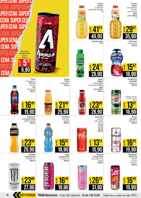 JIP Cash & Carry České Budějovice, Most, Náchod, Polička, Sušice a Svoboda nad Úpou od 22.4. do 28.4.2026