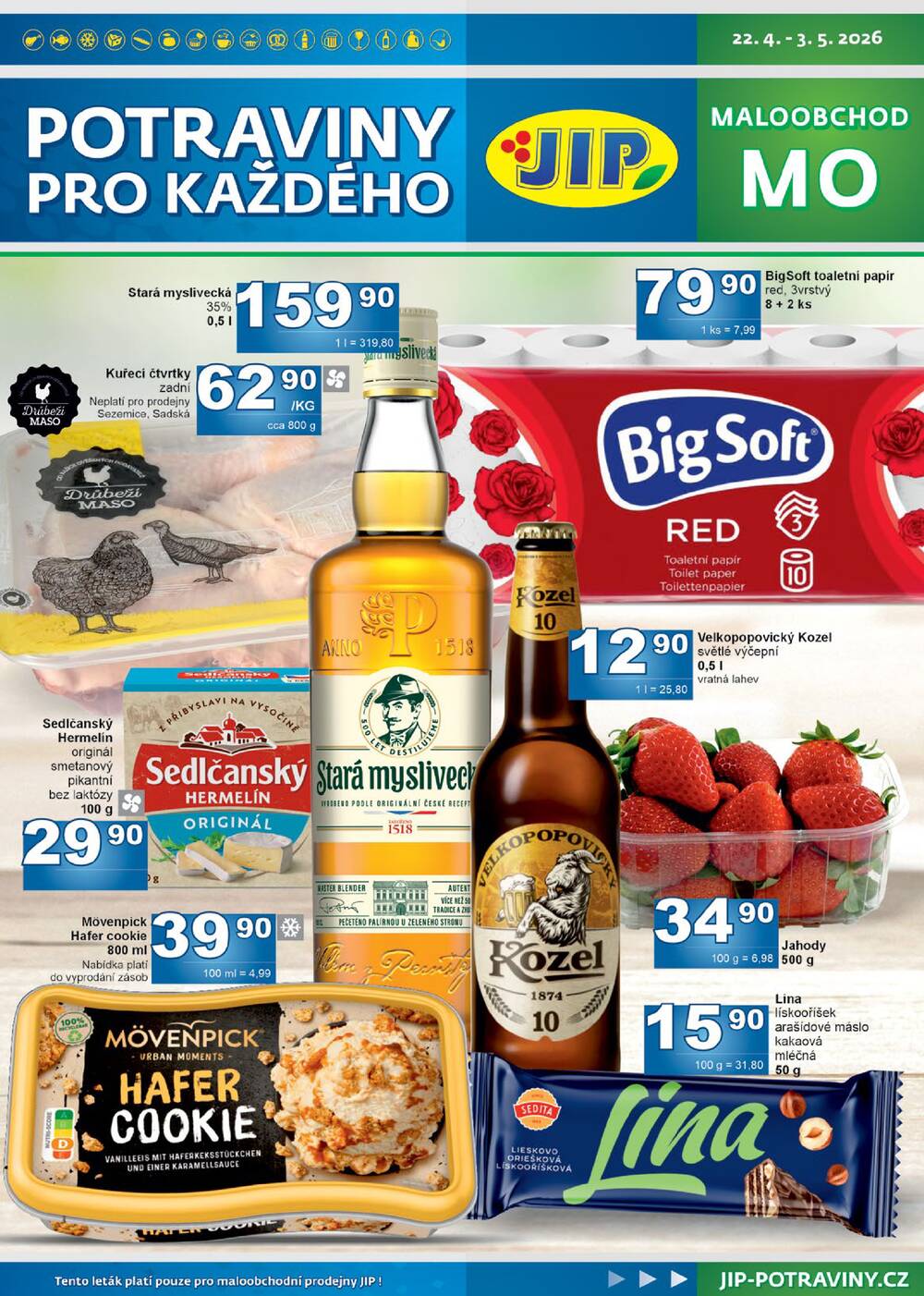 JIP Maloobchod od 22.4. do 28.4.2026