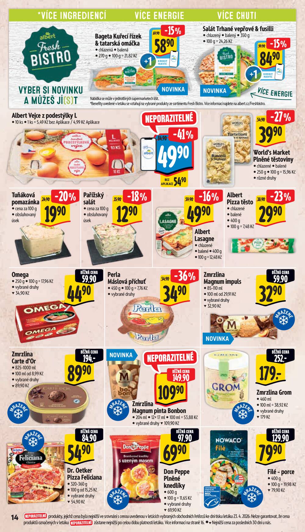 Leták Albert - Albert Supermarket Jihomoravský od 29.4. do 5.5.2026 - strana 22