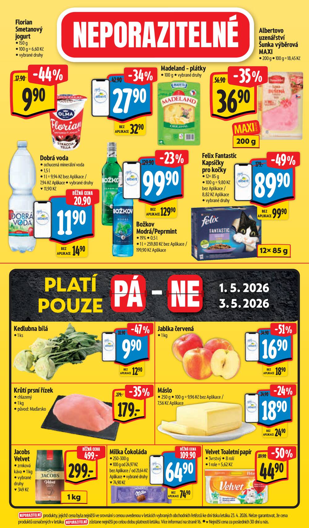 Leták Albert - Albert Supermarket Jihomoravský od 29.4. do 5.5.2026 - strana 38