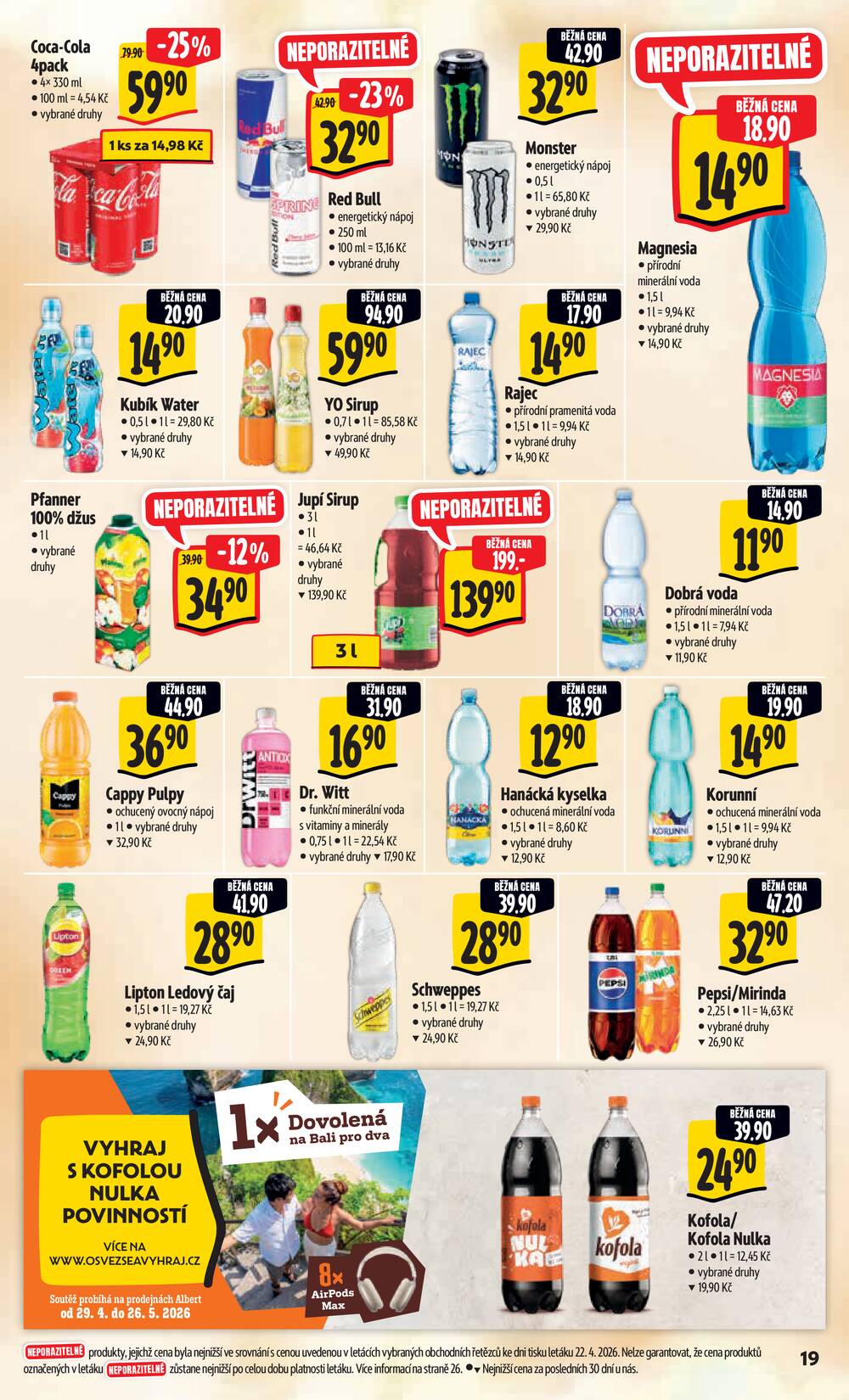 Albert  Hypermarket od 29.4. do 5.5.2026