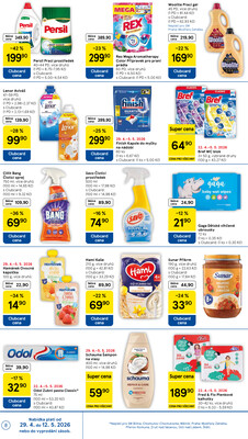 Tesco supermarkety od 29.4. do 5.5.2026