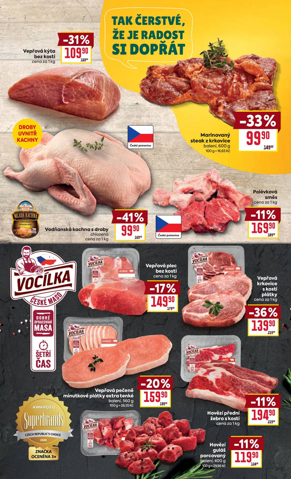 BILLA od 29.4. do 5.5.2026