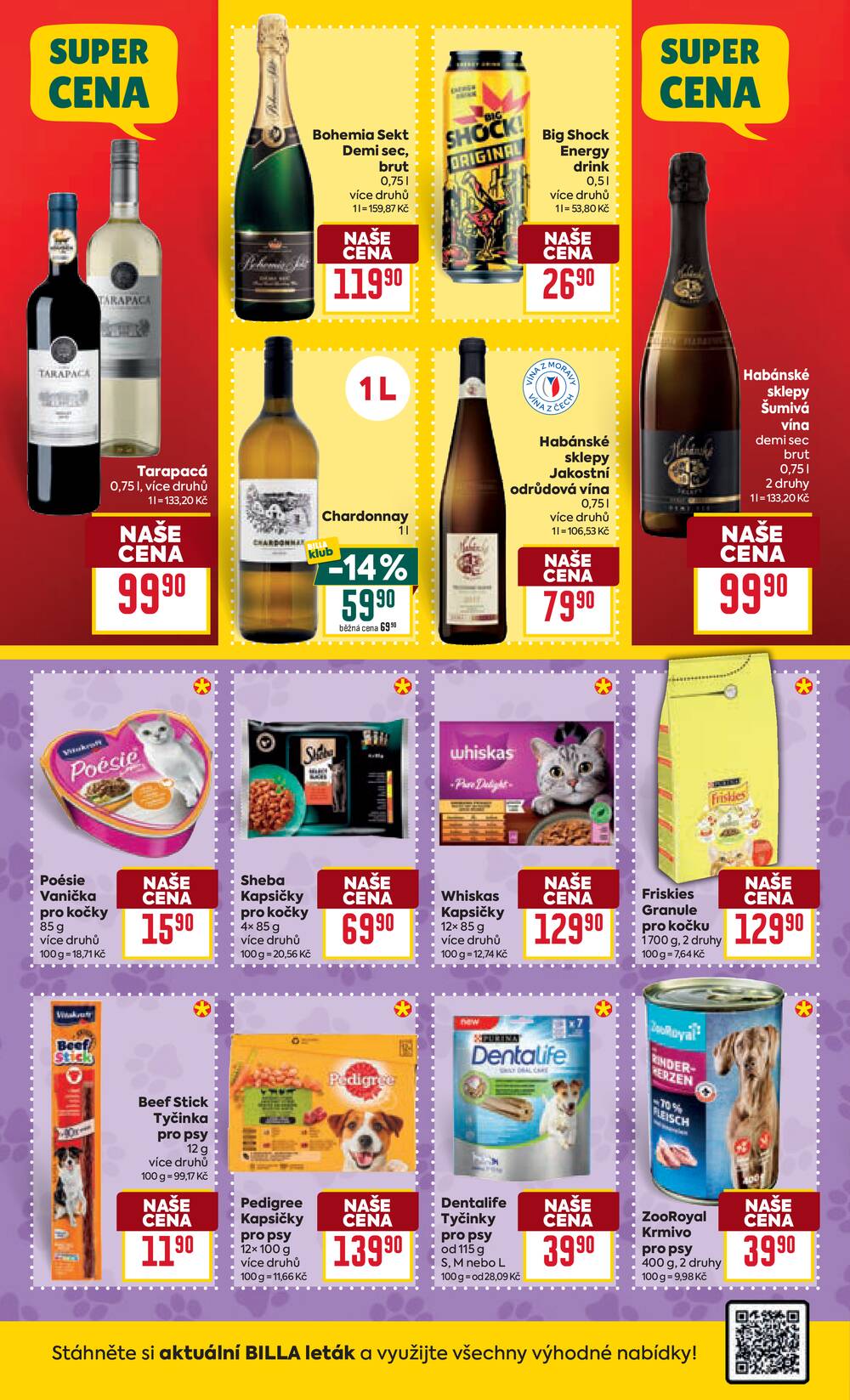 BILLA od 29.4. do 5.5.2026